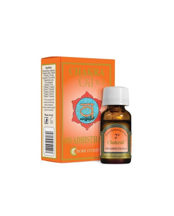 Olio Chakra 2 Swadhistana 10 ml.