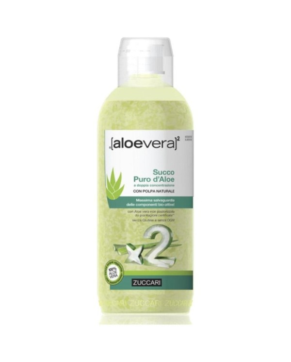 Succo Puro d'Aloe a doppia concentrazione 1000 ml.