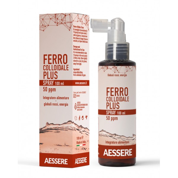 Ferro Colloidale Plus Spray 50 ppm 100 ml. - INT