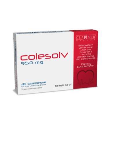 Colesolv 30 cps. 950 mg.
