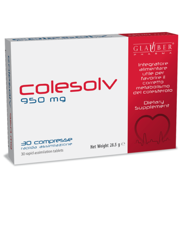 Colesolv 30 cps. 950 mg.
