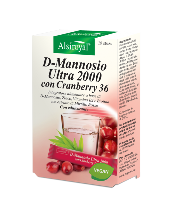D-MANNOSIO 2000 ULTRA CRANBERRY 36
